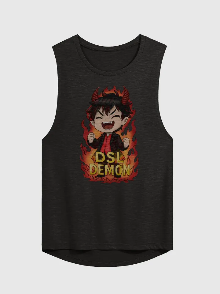 Flame-Clad Demon Muscle Tank product image (2)