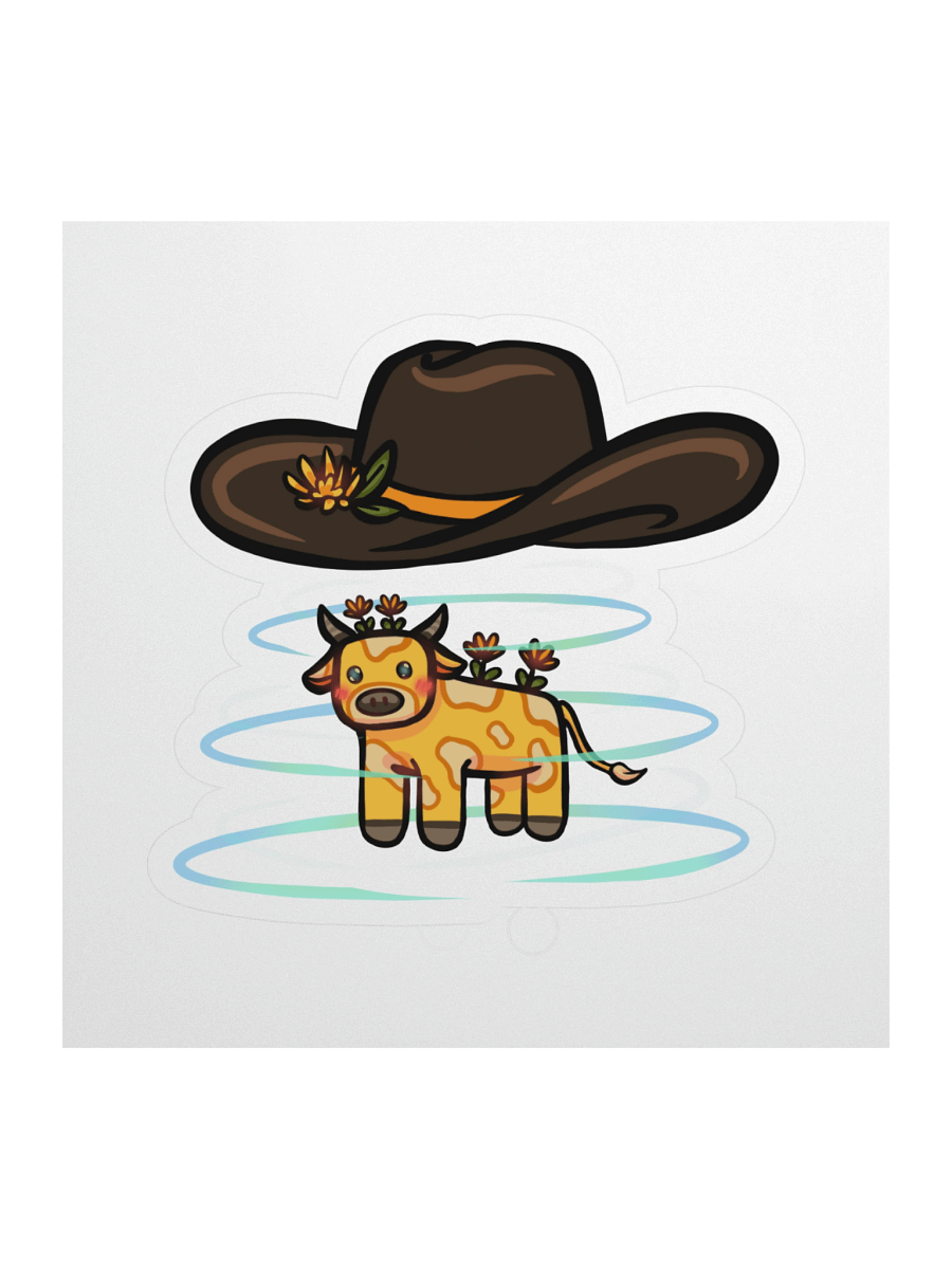 Cowtown logo sticker product image (1)