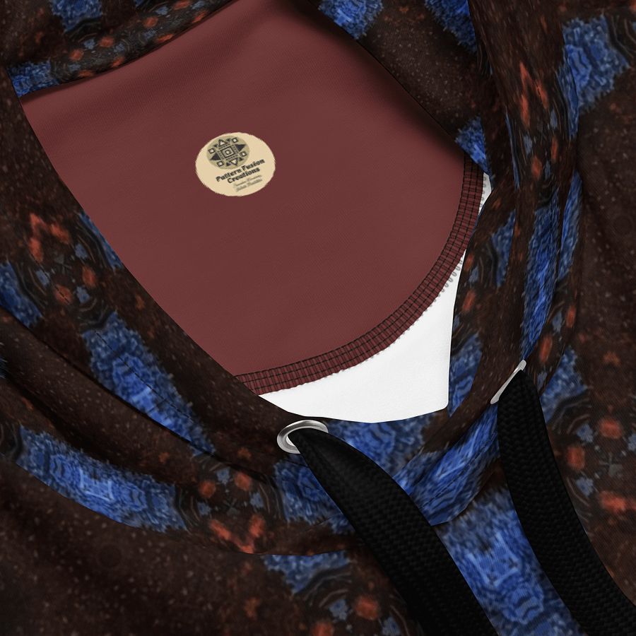 Night Circuit – Azure Pulse Edition Unisex Hoodie product image (4)