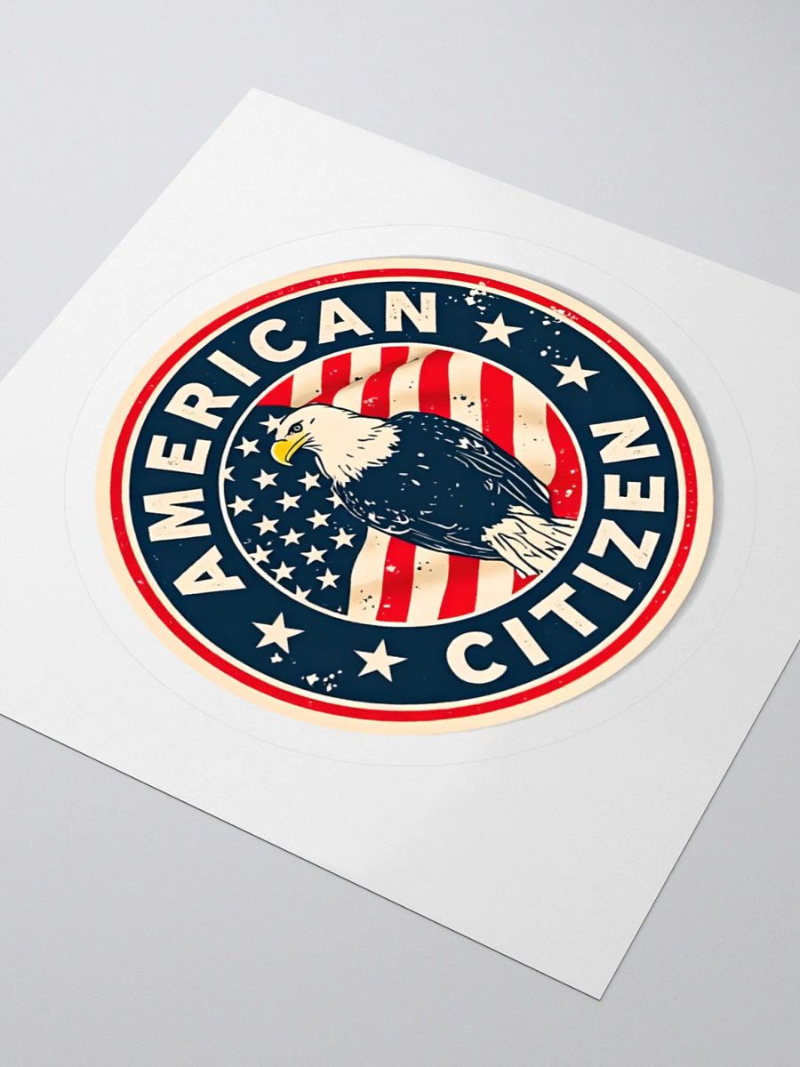 American Citizen Stickers product image (9)