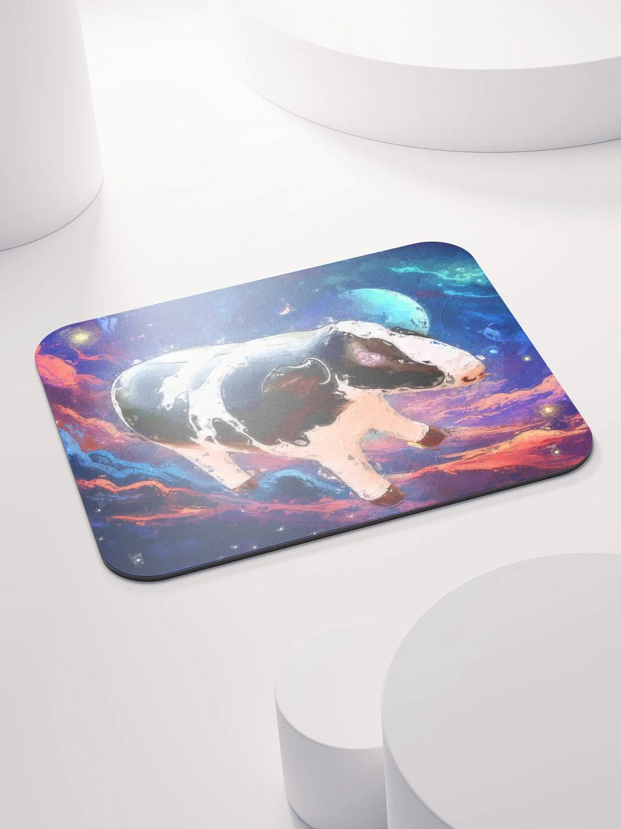 U.F.C. (Unidentified Flying Cow) Mouse Pad product image (4)