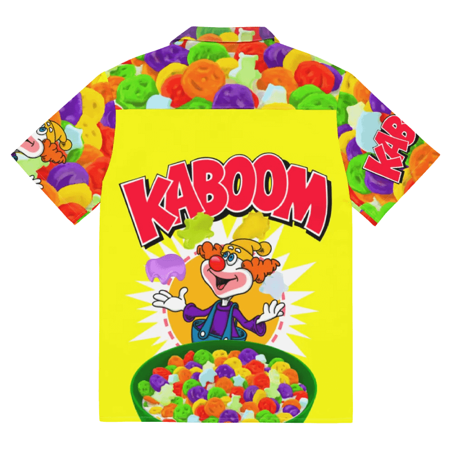 🥣 Saturday Morning Breakfast Kaboom! Hawaiian Button up 🥣 product image (6)