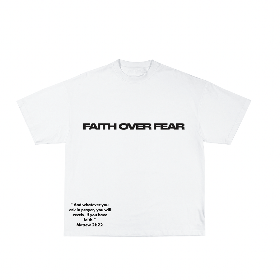 FAITH OVER FEARS TEES product image (1)