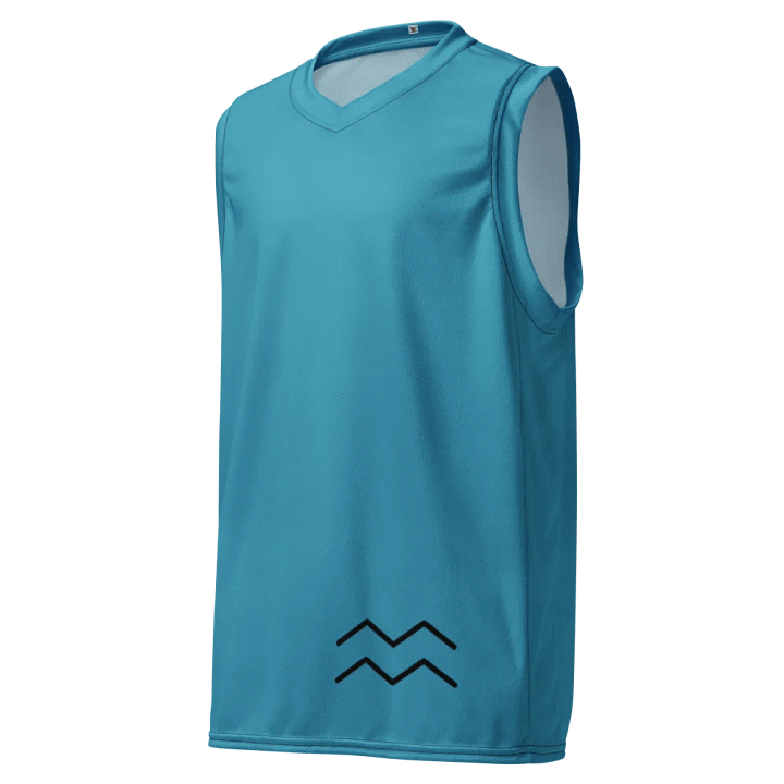 Aquarius All-Over Basketball Jersey product image (1)