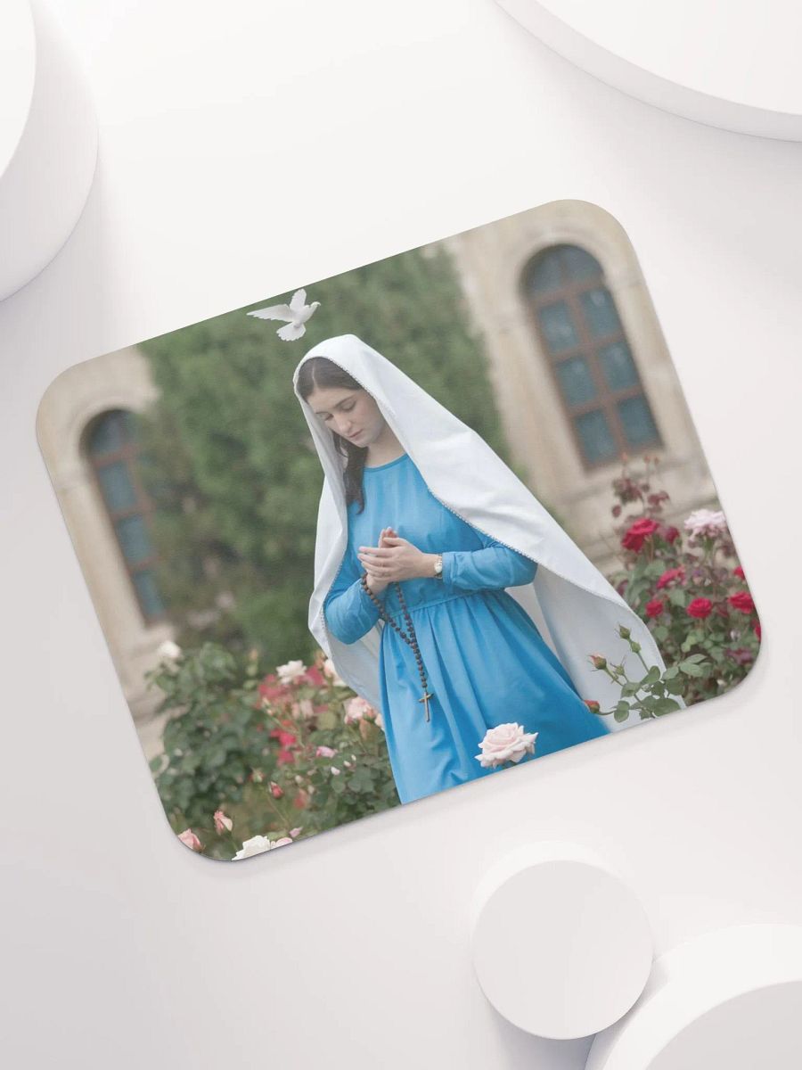 Prayerful Rose Garden Mouse Pad product image (7)