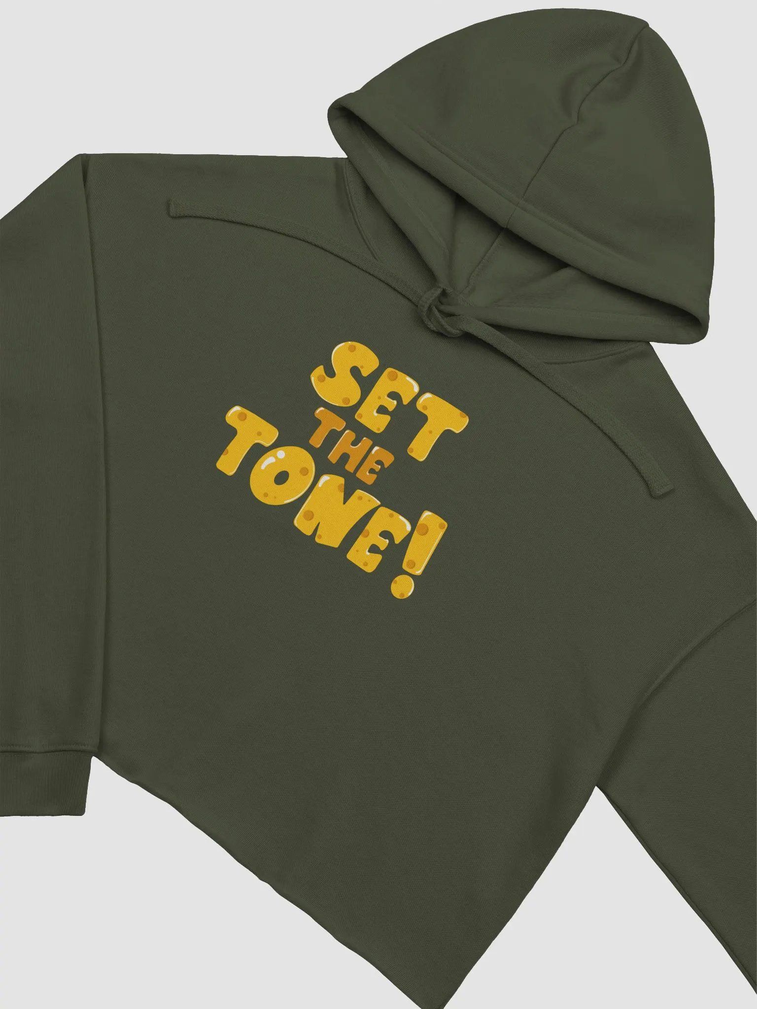Set The Tone Crop Top Hoodie product image (8)