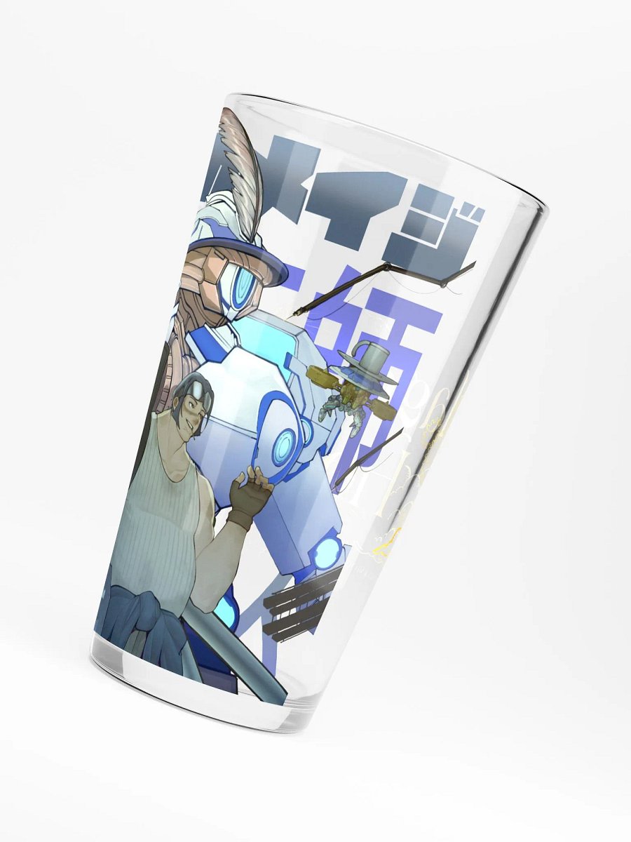 Mecha Mage: Titan Refreshed - Shaker Pint Glass product image (3)