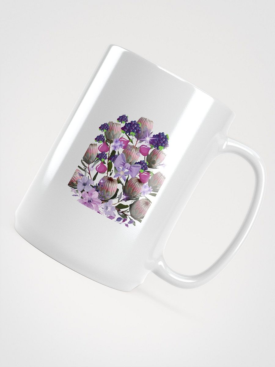 Elegant Purple Floral Bouquet – Protea, Berries & Bow Design product image (4)