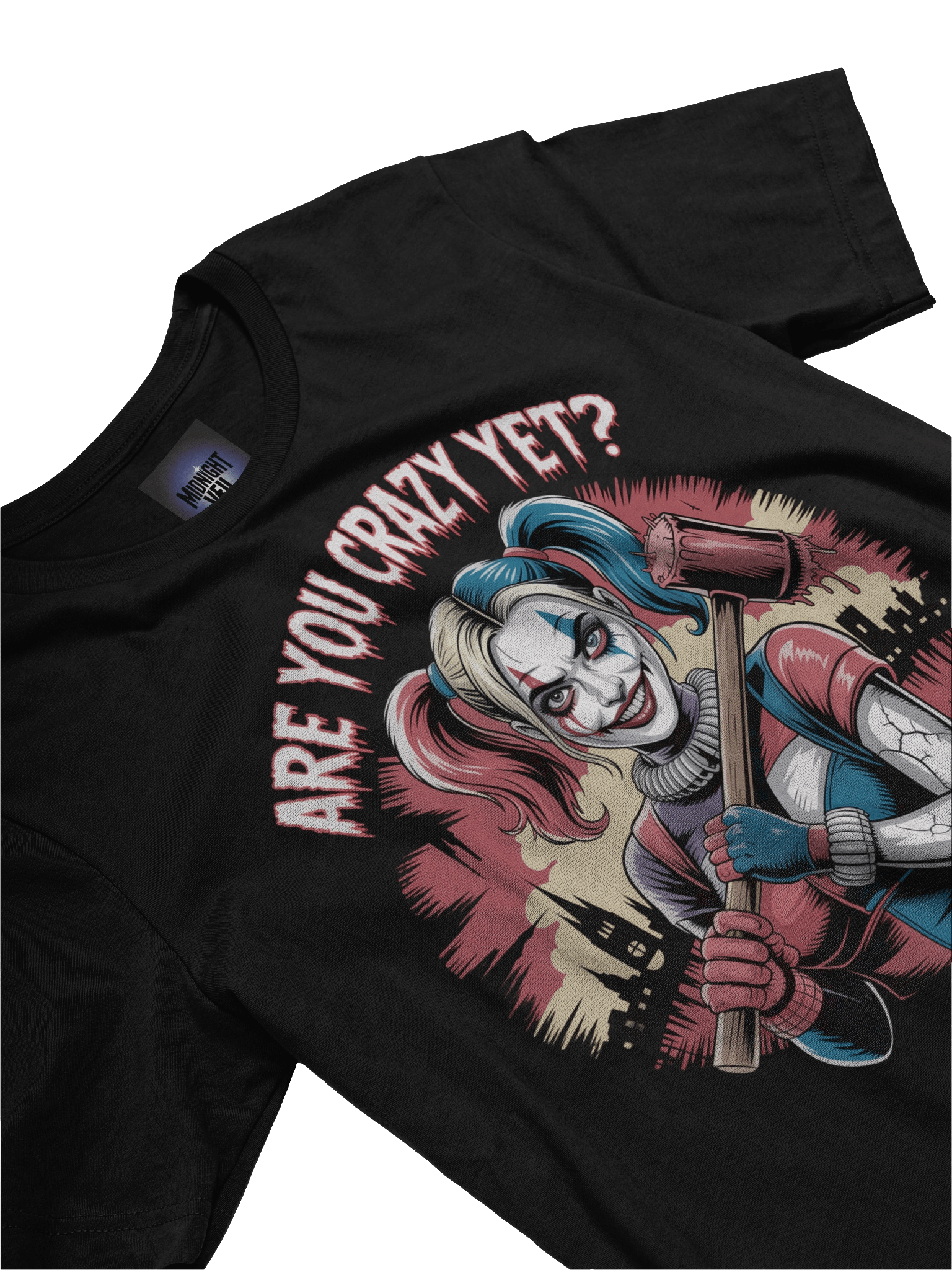 Are You Crazy Yet? Harley Quinn's Mallet Mayhem Graphic Tee product image (5)