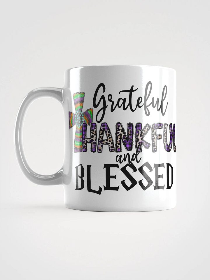 Grateful, Thankful & Blessed - White Mug product image (2)