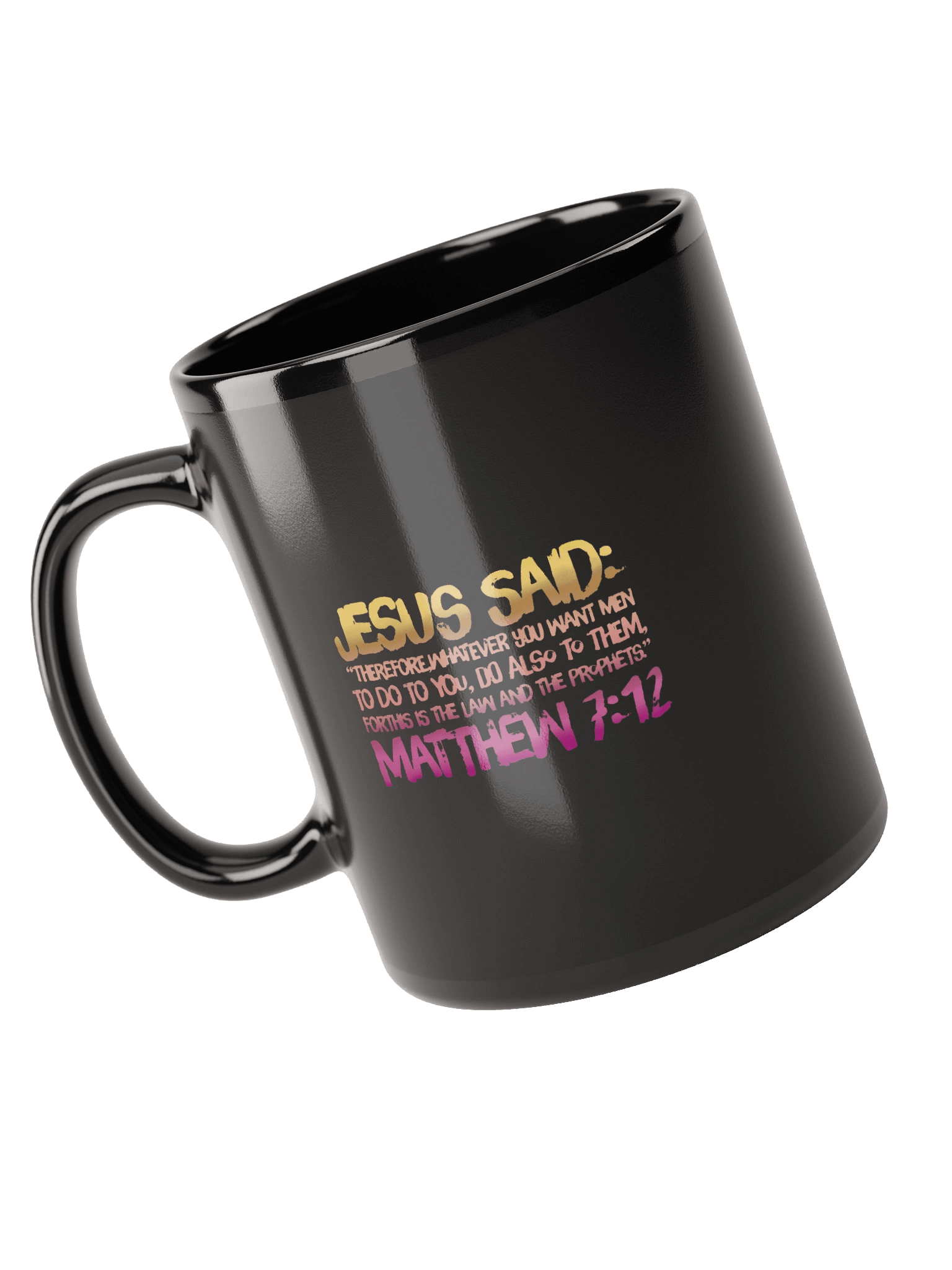 The Golden Rule Matthew 7:12 Mug product image (5)