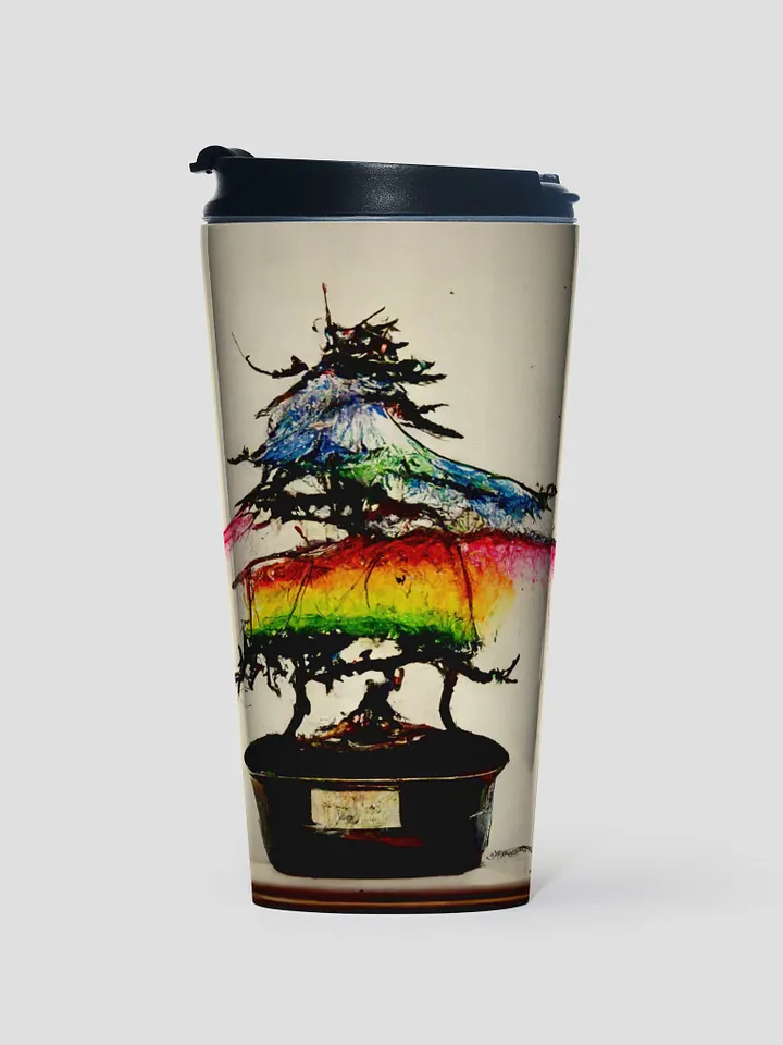 Vibrant Bonsai Dreams Travel Mug product image (1)