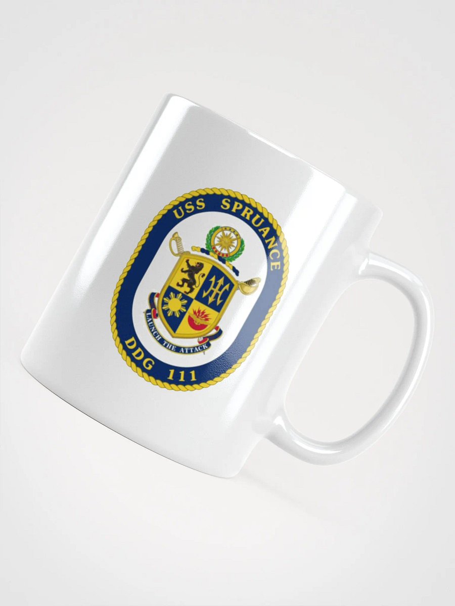 USS Spruance DDG 111: White Coffee Cup product image (4)