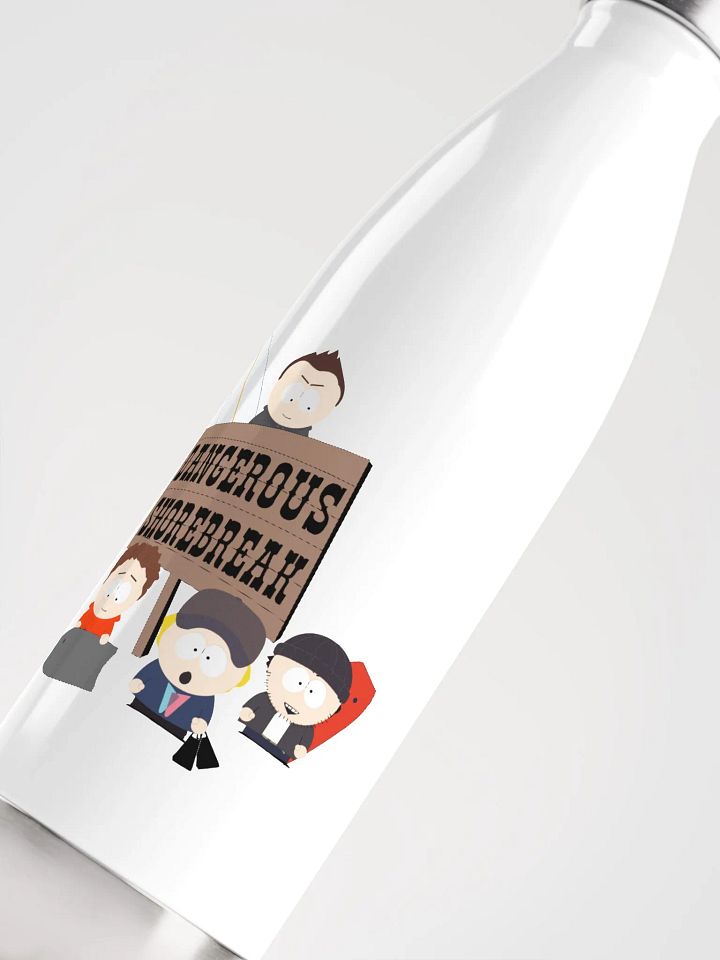 We Bodyboard // Dangerous Shorebreak Water Bottle product image (1)