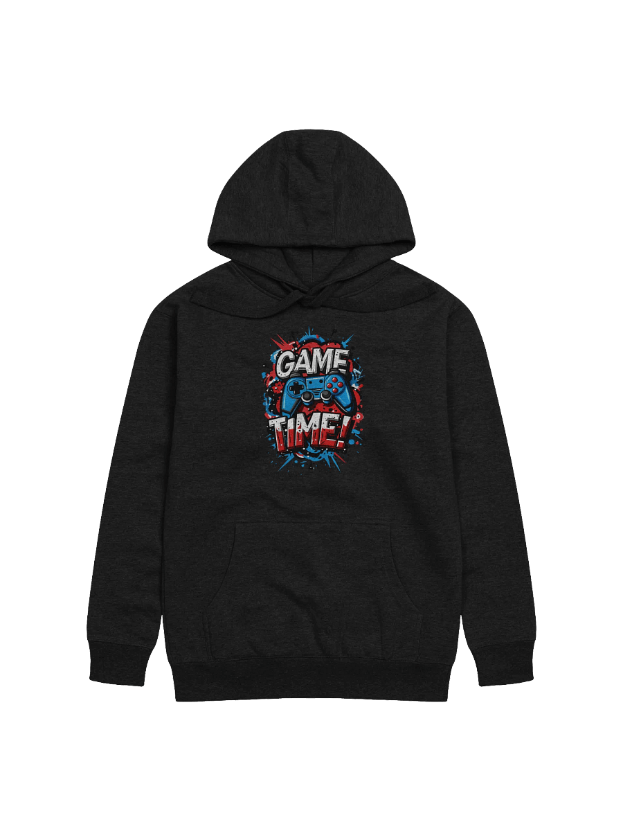 Game Time! Front Printed Hoodie product image (1)