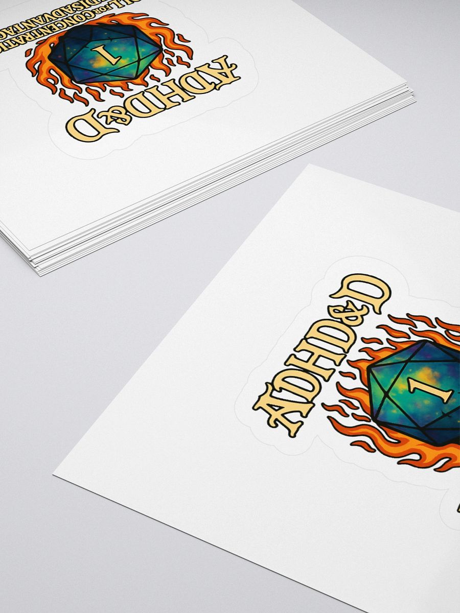 ADHD TTRPG Sticker product image (4)