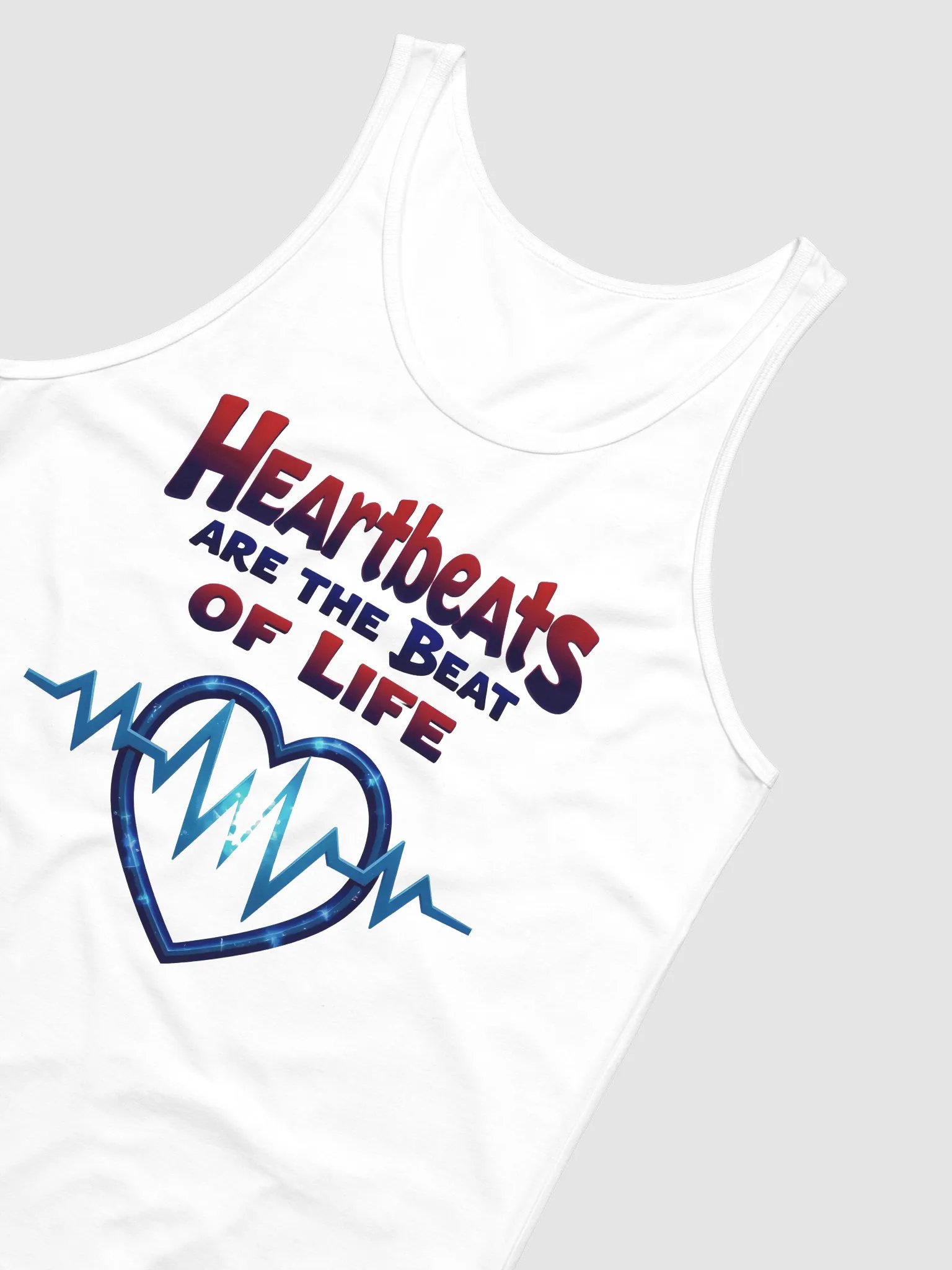 Heartbeats Life Gradient Tank product image (10)
