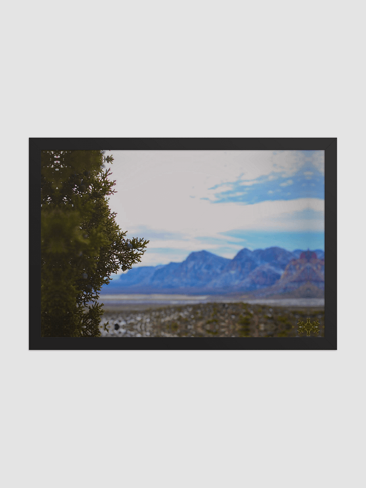 tree to hills Framed photography Poster product image (2)