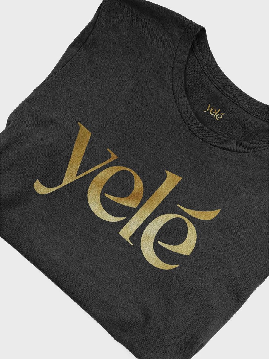 African Royalty Print T-Shirt by Yelé - Afro Fashion with Throne, Rod, Staff, and Crown Symbols product image (5)