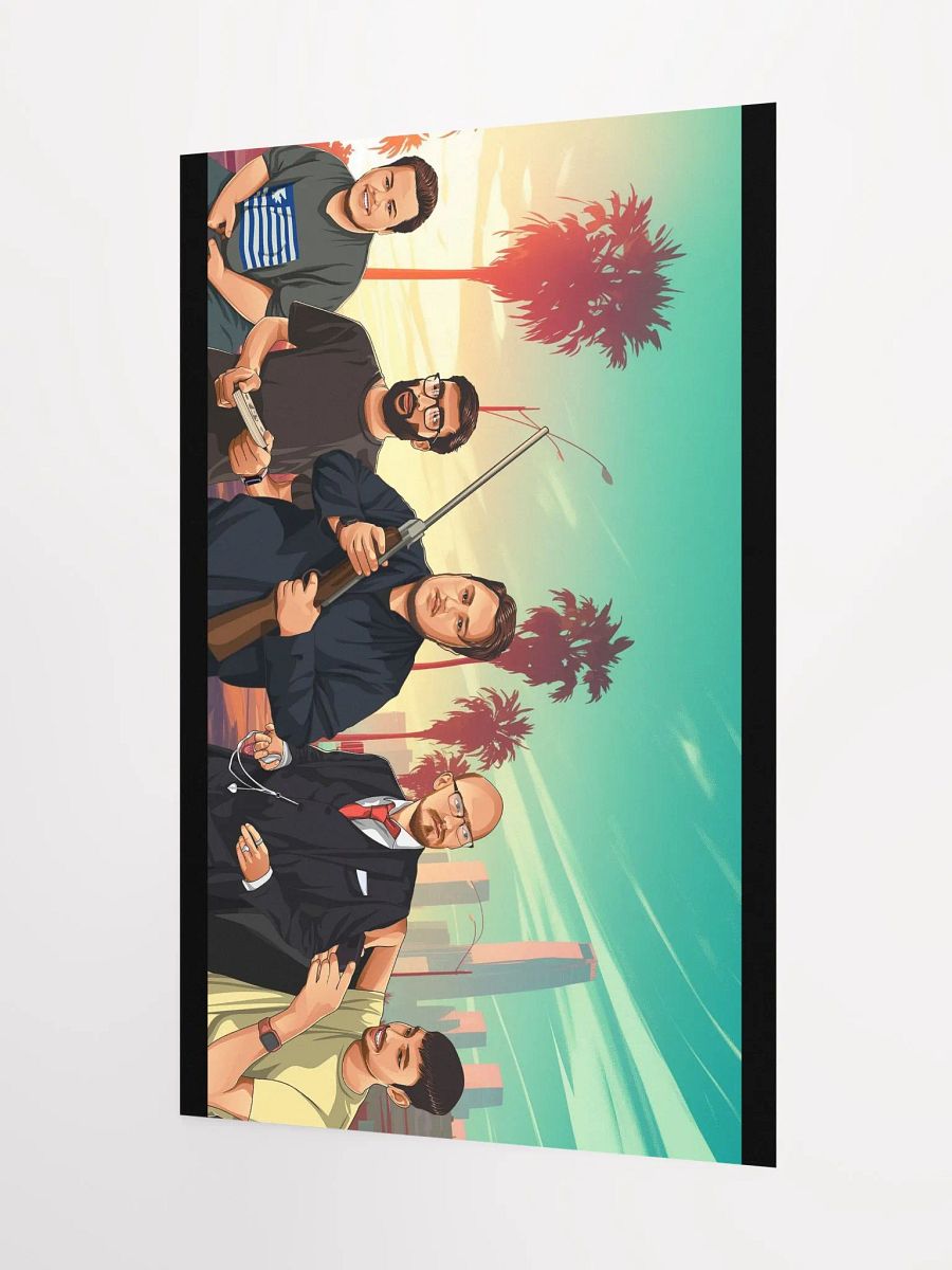 The Five Stooges - GTA Style Paper Poster product image (8)