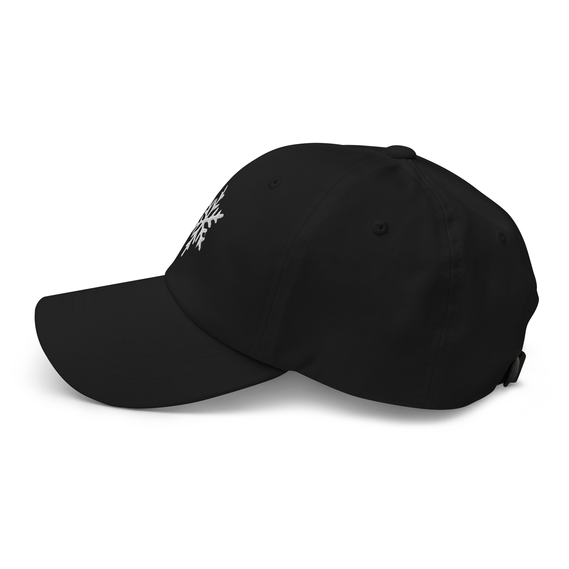 Snowflake Monochrome Dad Hat, Perfect for Holidays and Winter product image (4)