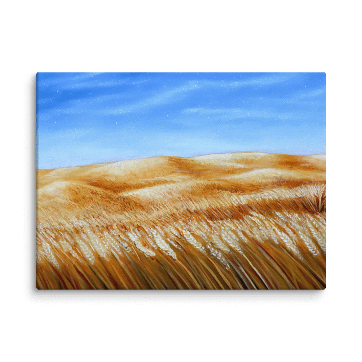 Golden Wheat Fields from Heaven Help Us Canvas product image (10)