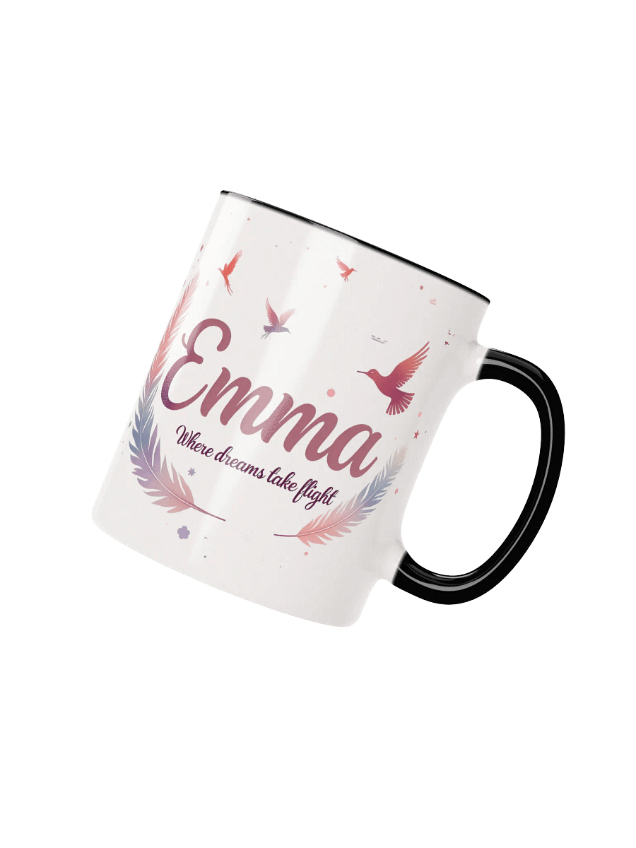 Emma Mug: Where Dreams Take Flight – A Personalized Gift That Inspires product image (2)