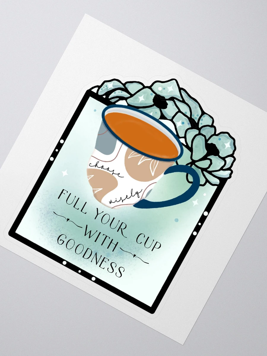 Full Your Cup Sticker product image (2)