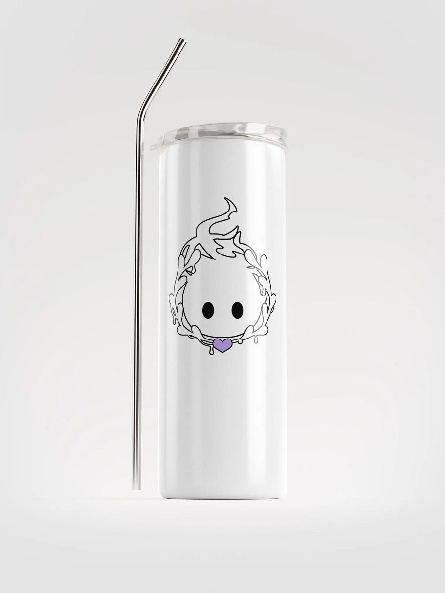 Logo Stainless Steel Tumbler (White) product image (1)