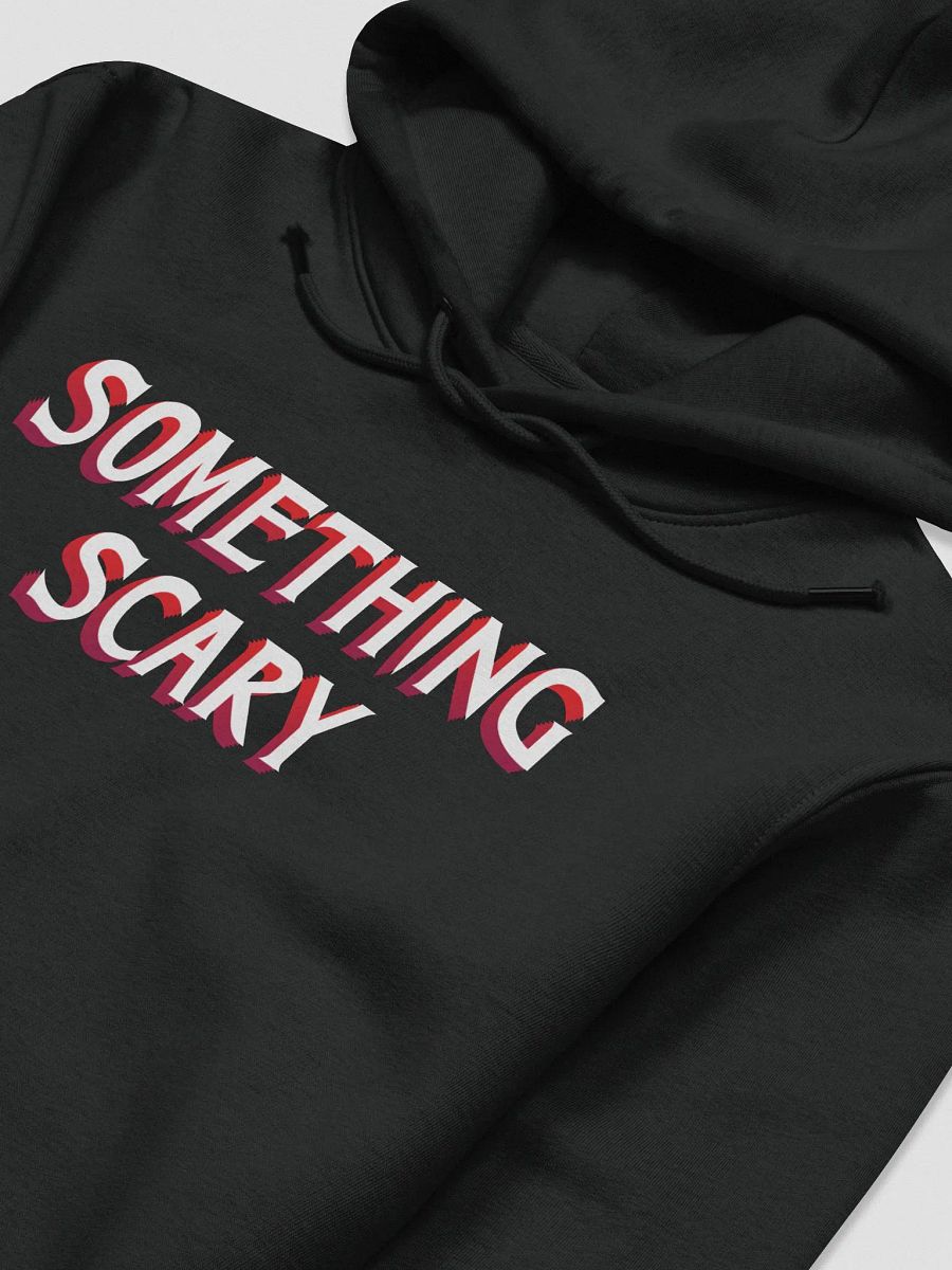 Something Scary Hoodie: Black on Black ECO product image (3)