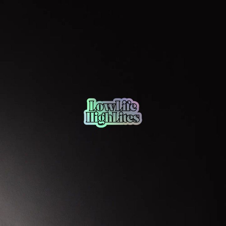 LowLife HighLites Holographic Sticker Sheet product image (4)