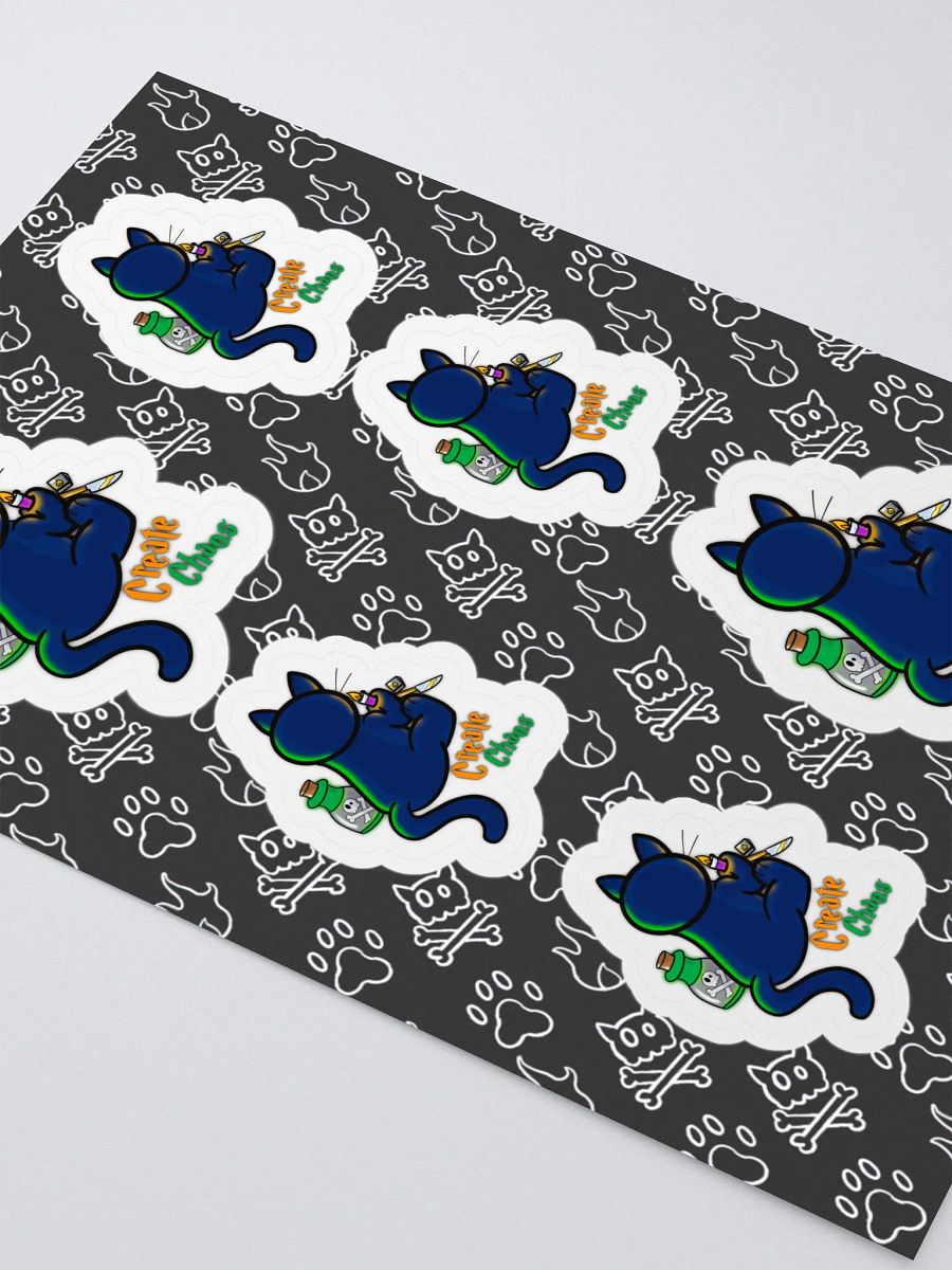 Create Chaos Sticker sheet product image (2)