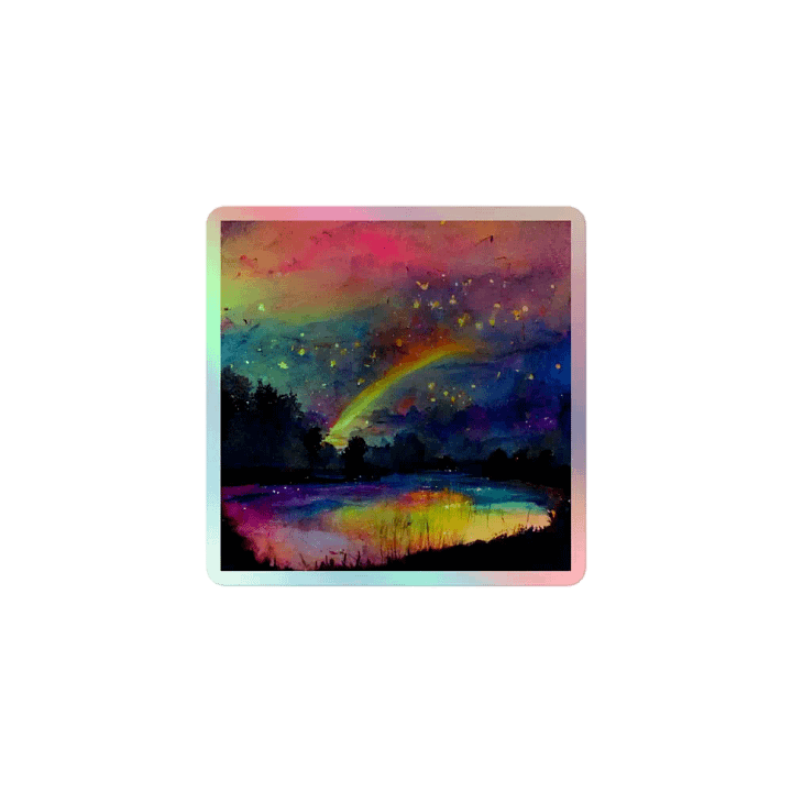 Ethereal Sunrise Holographic Sticker Set product image (1)
