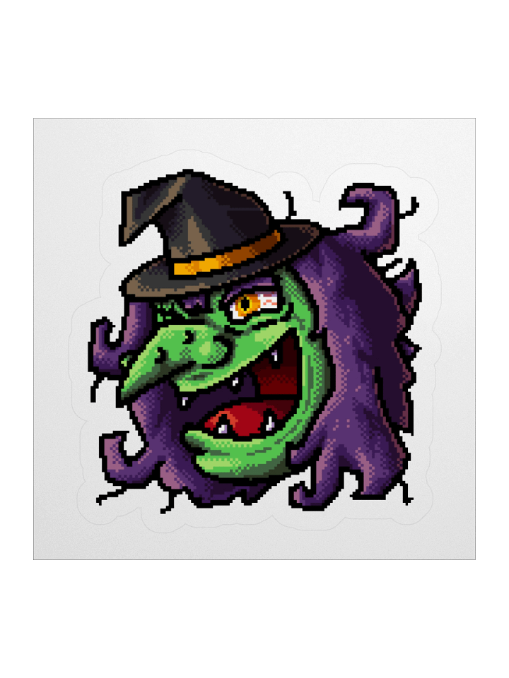Pixel Witch Sticker product image (1)