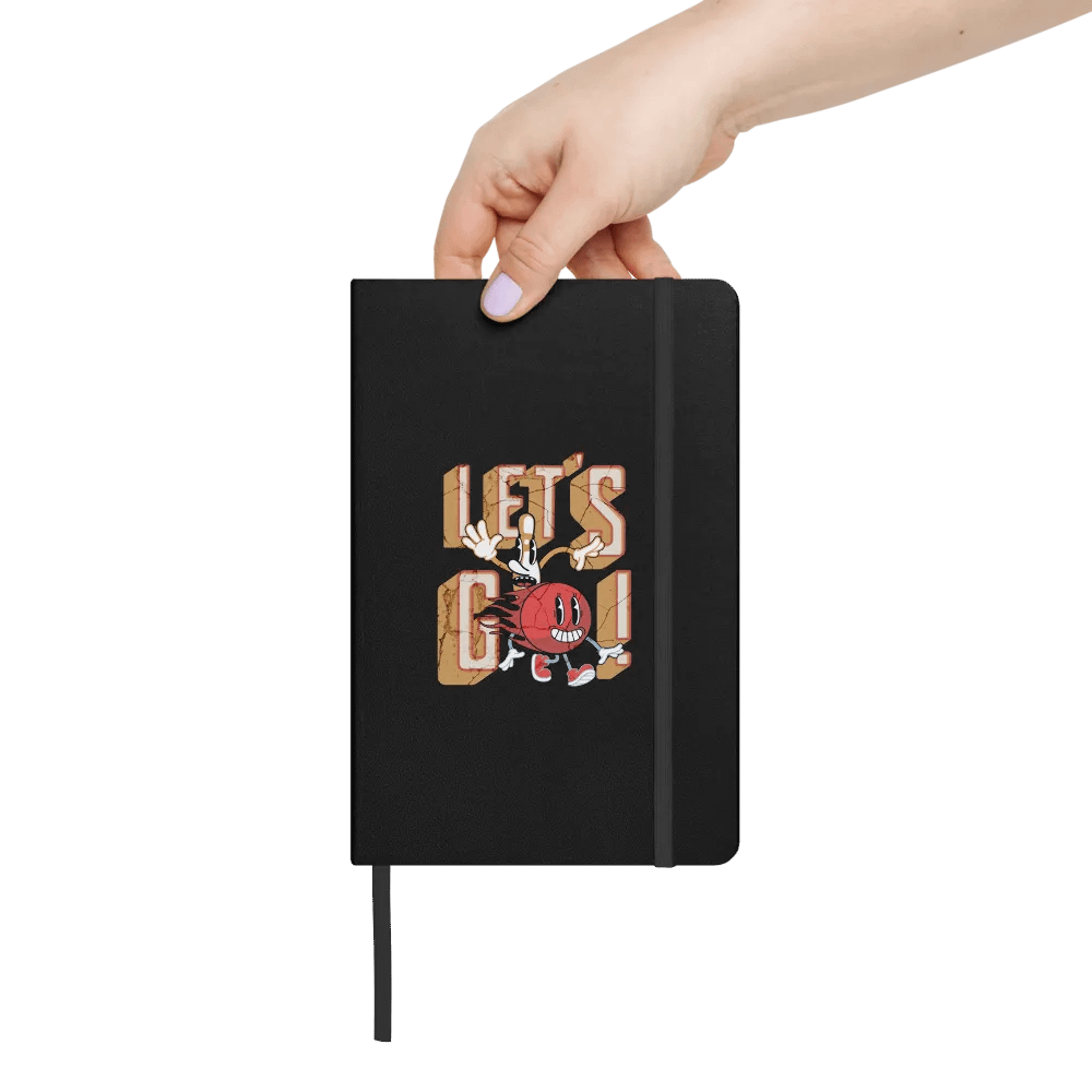 Lets Go Mascot Bowling Character Hardcover Notebook product image (6)