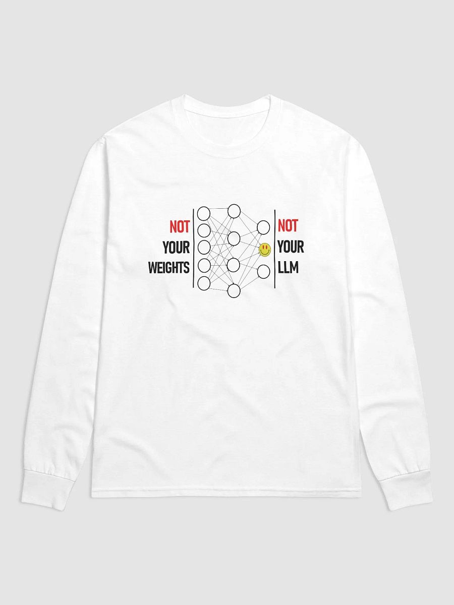 Shoggoth x Not Your Weights Not Your LLM LongSleeve product image (1)