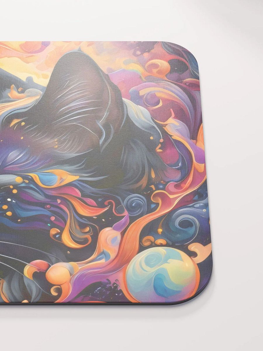 Cosmic Cat Dreams Mouse Pad product image (6)