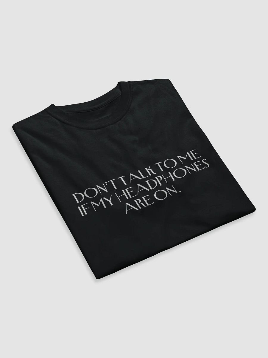 HEADPHONES ON (variant 2) unisex eco tee product image (7)