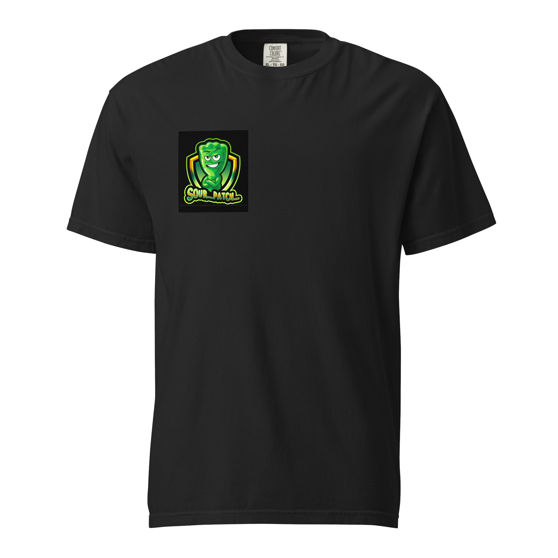 Black t-shirt with logo product image (1)