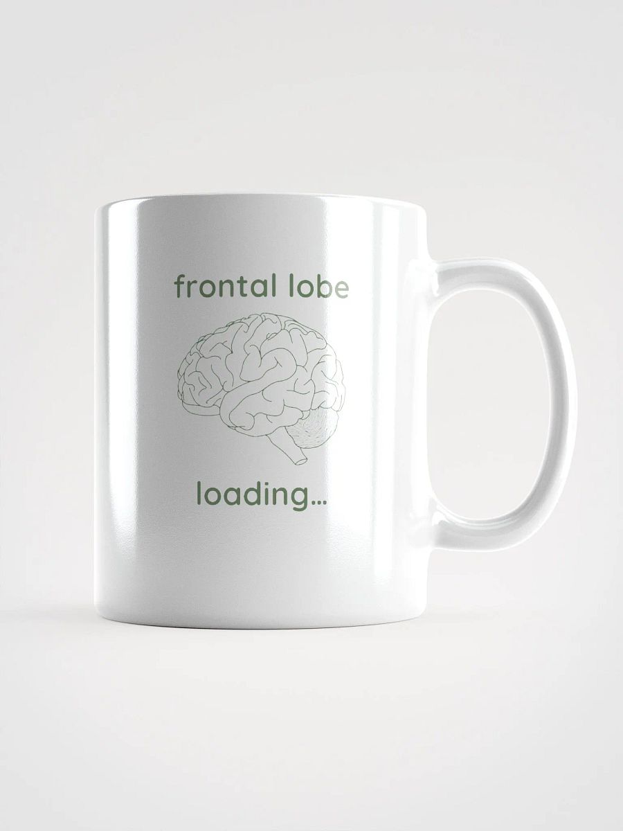frontal lobe loading... mug (sage) product image (2)