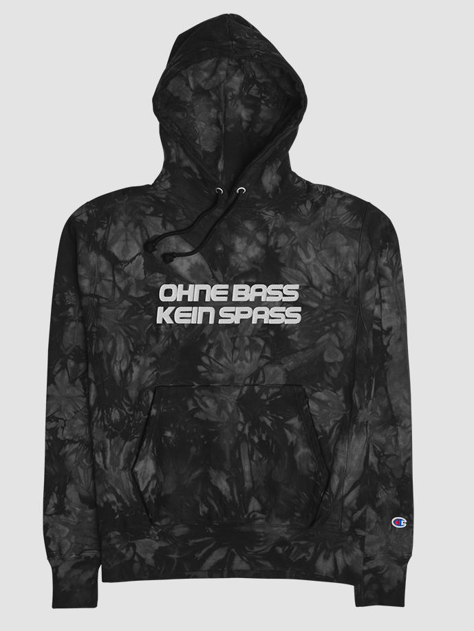 Ohne Bass Kein Spass x Unisex Champion Tie-Dye Hoodie product image (1)
