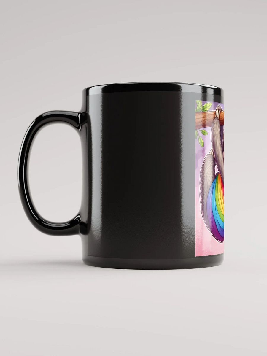 Pris- Sleepy Socialist Pride- Black Glossy Mug product image (6)