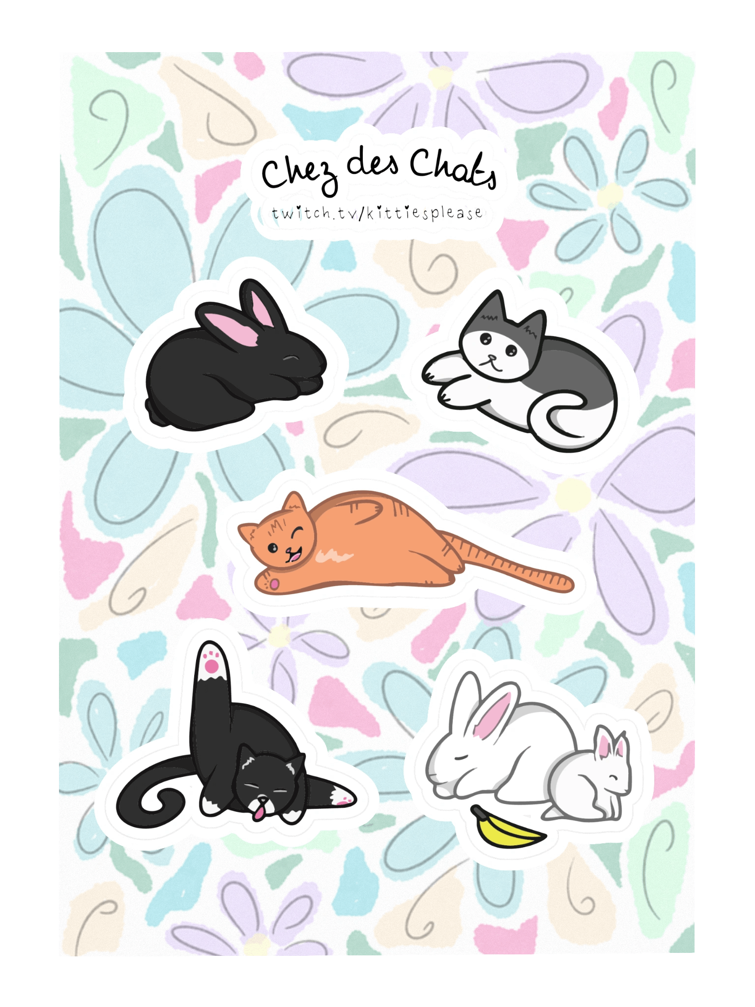 Chez des Chats Sticker Sheet product image (3)