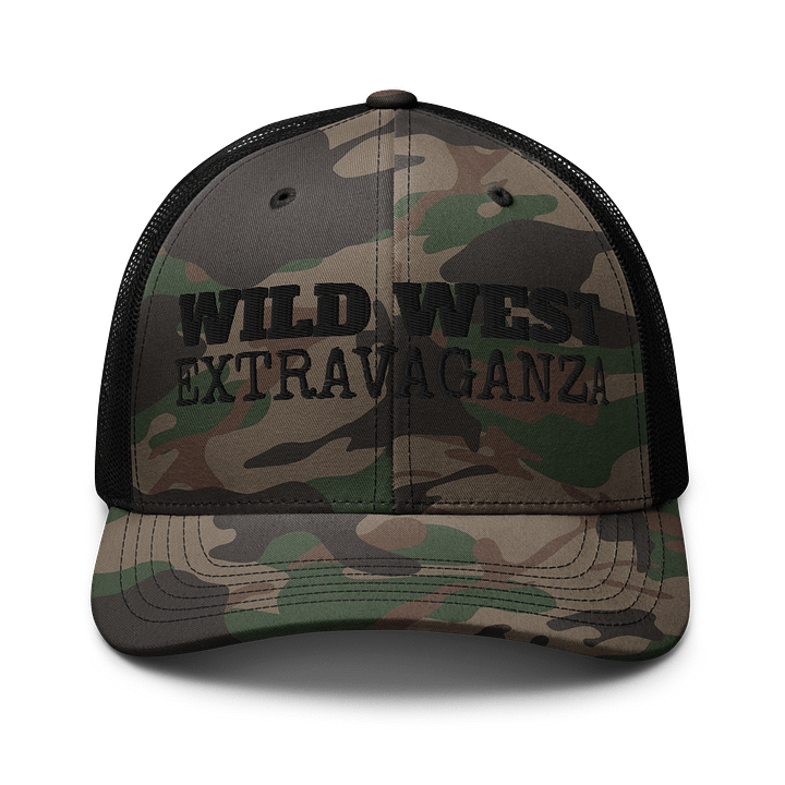 Subdued WWE Camo Trucker Hat product image (1)