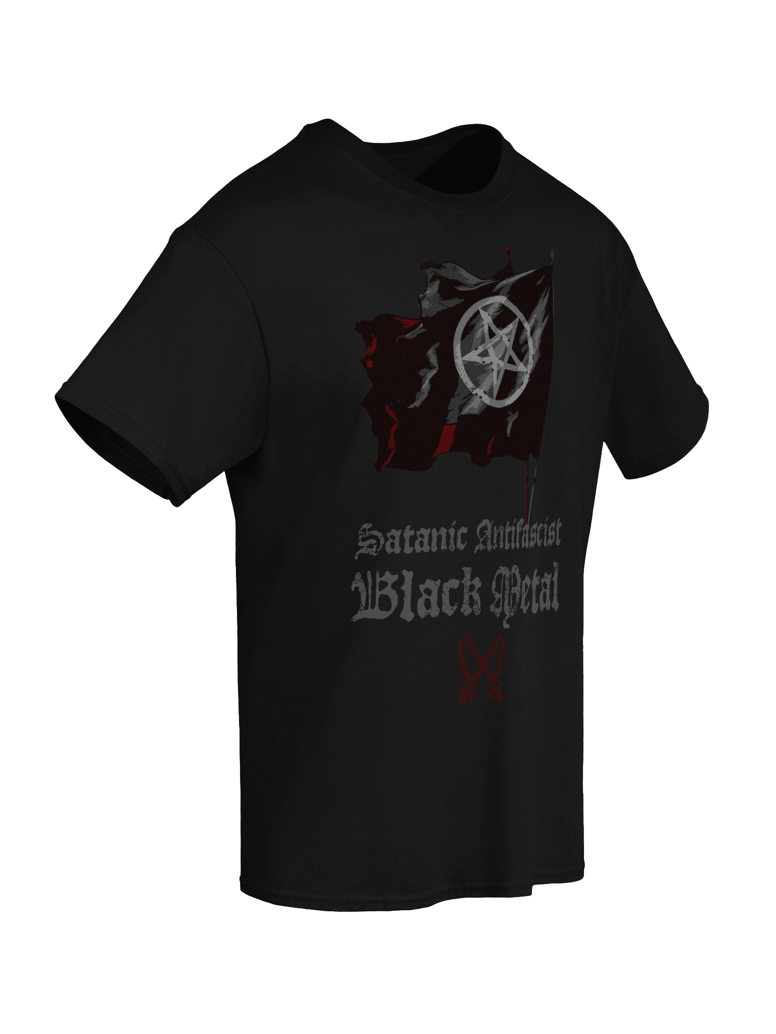 Satanic Antifascist Black Metal Variant Tee product image (8)
