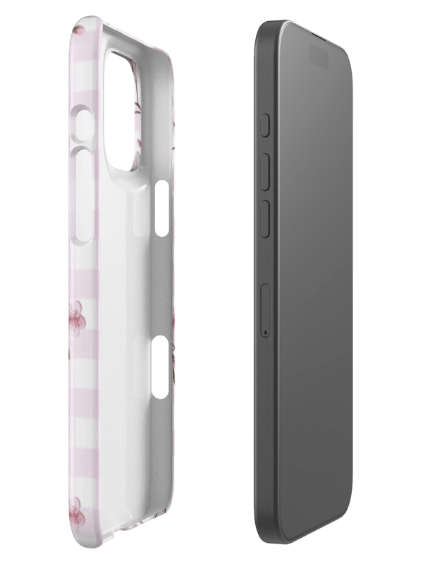 Cherry Blossom Checkered Snap Case for iPhone® product image (3)