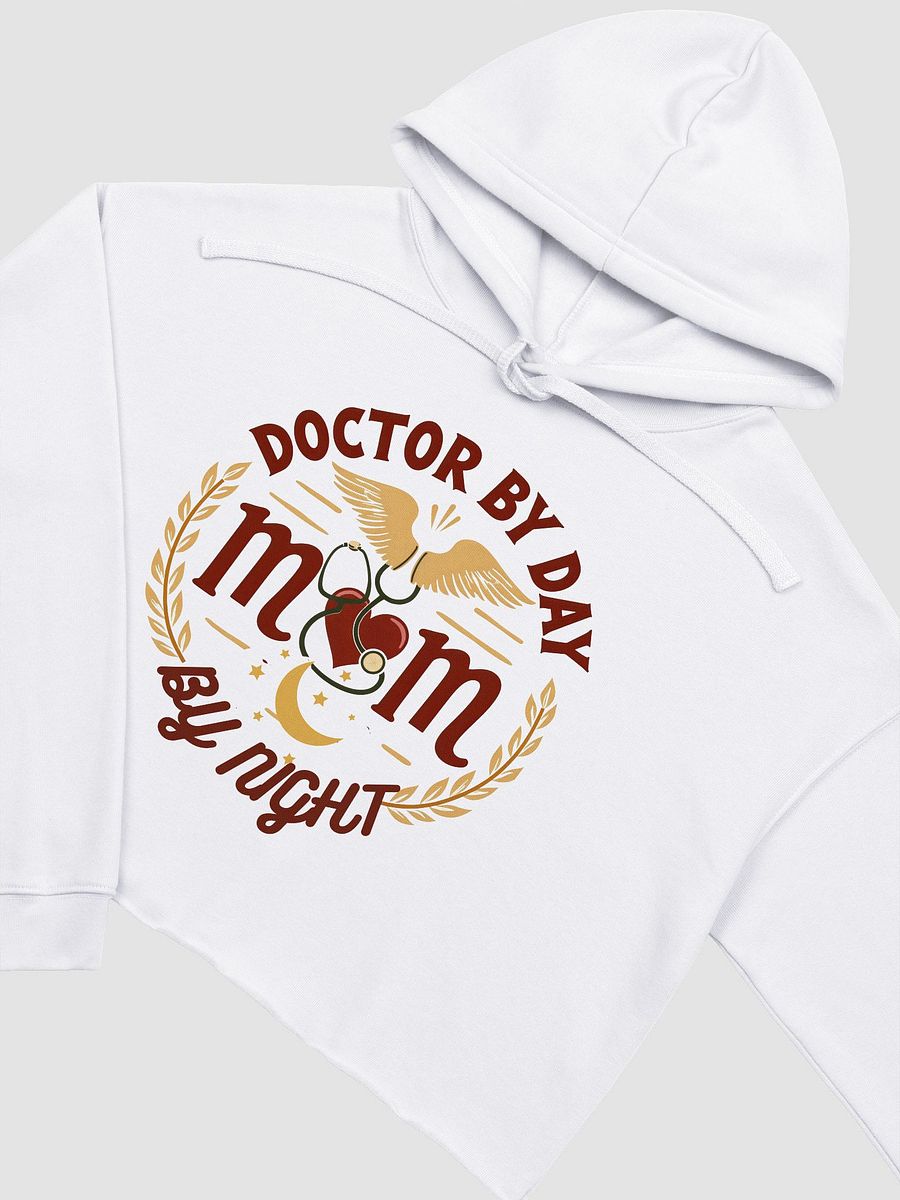 Doctor Mom, Night Shift Hero, Crop Hoodie product image (17)