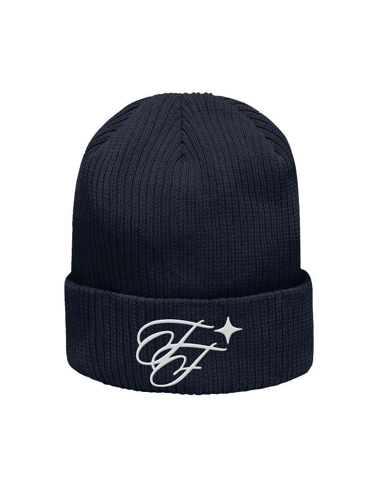 F&F Organic Ribbed Beanie (WHT) product image (1)