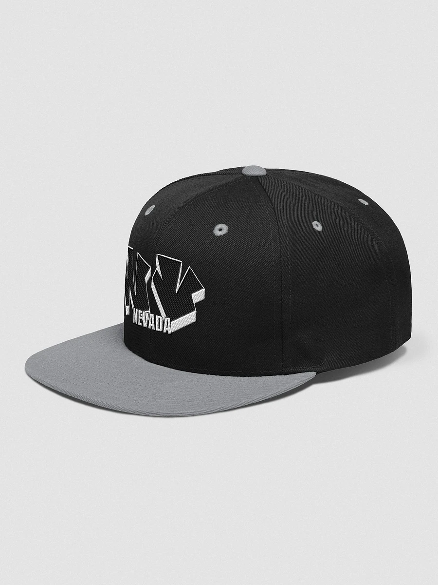 NEVADA, NV, Graffiti, Yupoong Wool Blend Snapback Hat product image (3)
