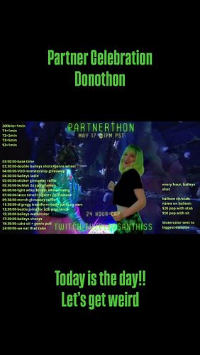Marathon stream starting soon featuring all things that are good

#olgregg #twitch #twitchstreamer #twitchpartner #twitchdj #...